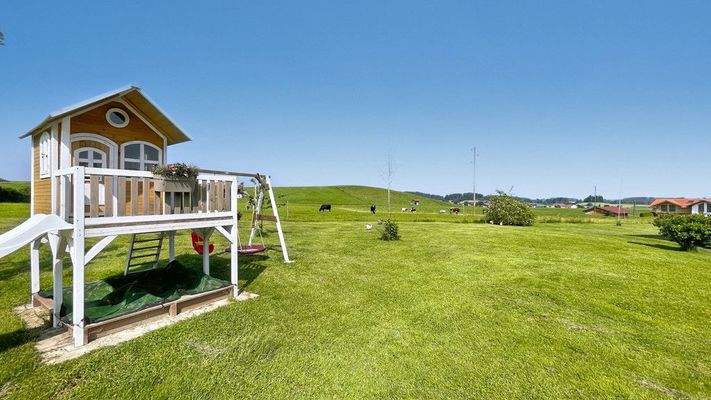 Freier Blick in die Landschaft