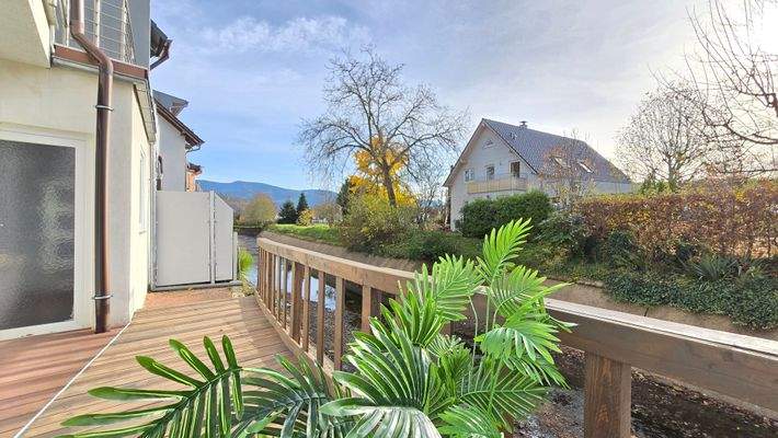 Terrasse am Murgkanal