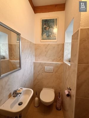Toilette im EG