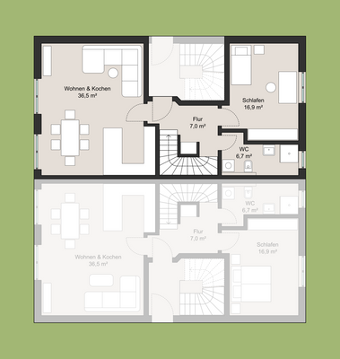 Wohnung 1 - Erdgeschoss