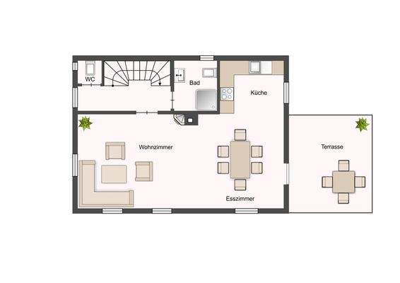 Grundriss Erdgeschoss 