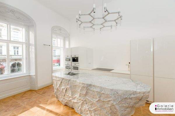 Küche - Marmorblock