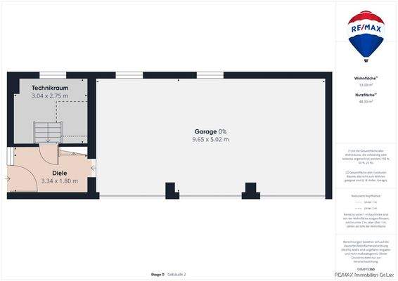 Grundriss Kellergeschoss 1