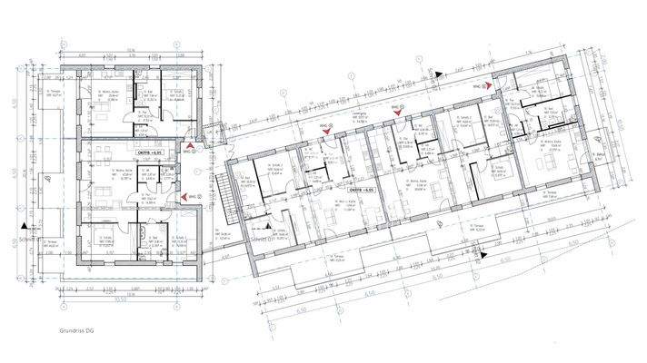 Grundriss 2. Obergeschoss Planzeichnung