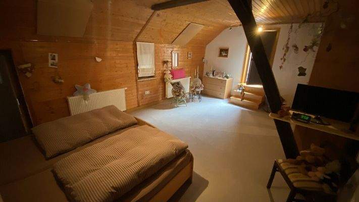 Schlafzimmer im vorderen Haus