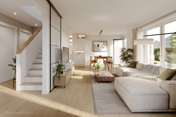 Offener Wohn- und Essbereich