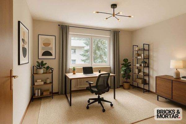 Büro - Kinderzimmer Staging