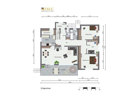 Grundriss Erdgeschoss