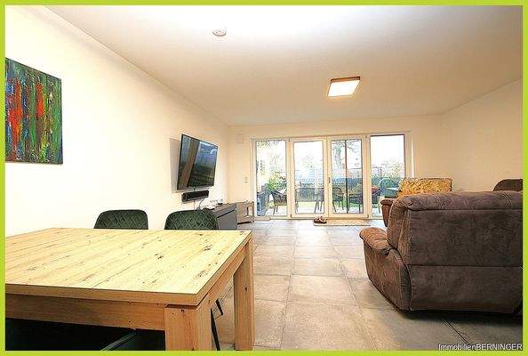 offener Wohn- Essbereich