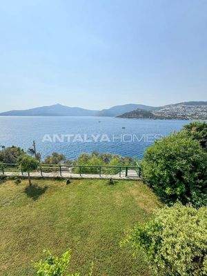 Detached Sea-View House with Private Beach in Kalkan Antalya