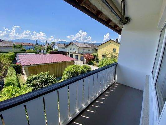 Ausblick mit Bergsicht