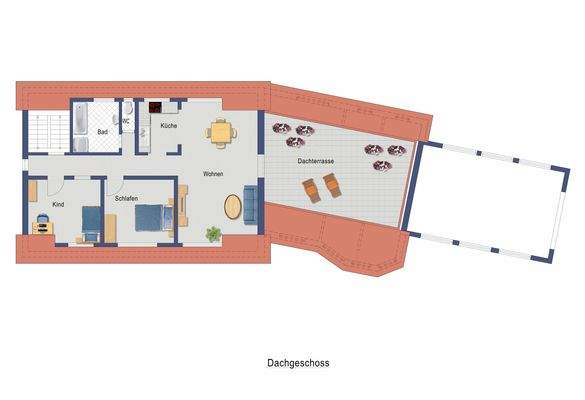 Grundriss Obergeschoss