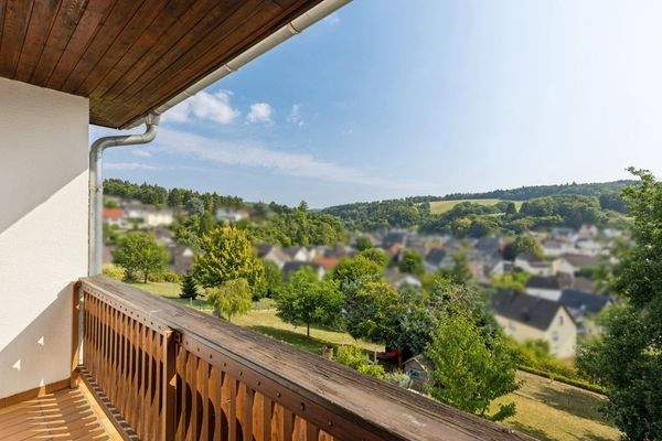 Balkon mit Ausblick