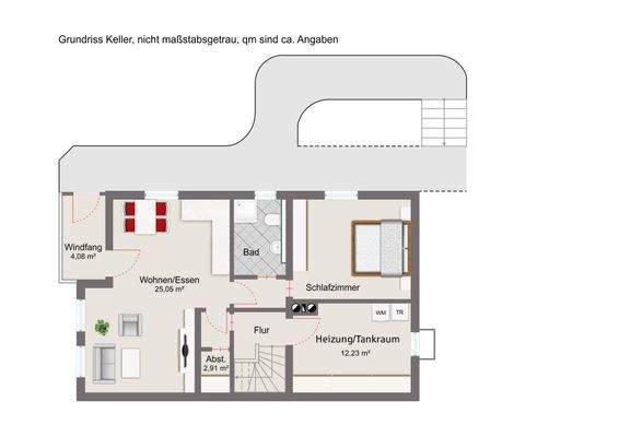 Grundriss Kellergeschoss