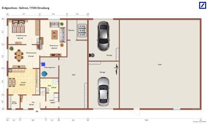 Grundriss Erdgeschoss