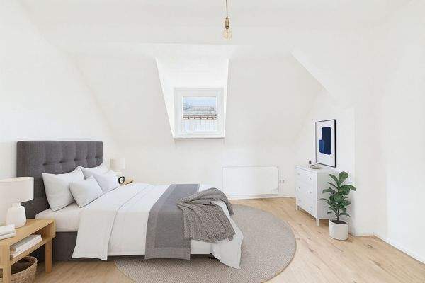 Visualisiertes Schlafzimmer