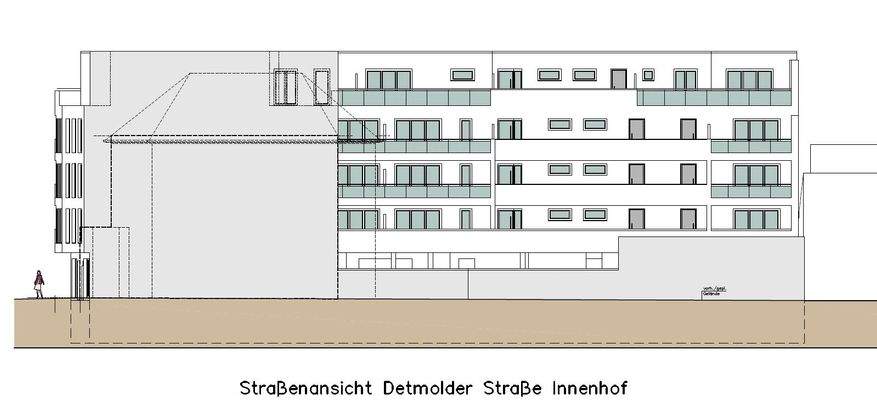 Ansicht Innenhof hinten