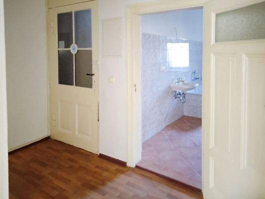 Zugang zum Bad im EG