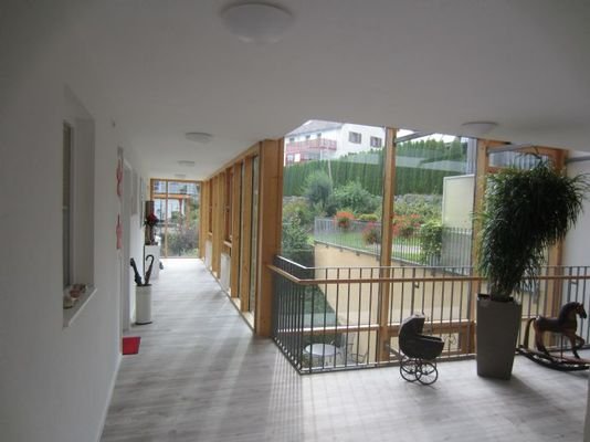 Laubengang innen