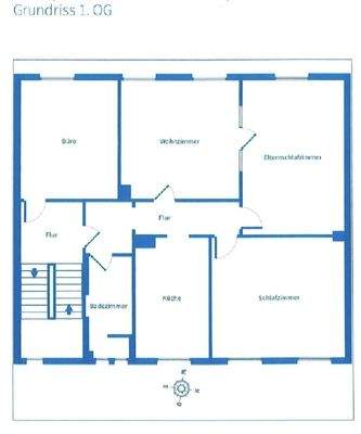 Grundriss Obergeschoss