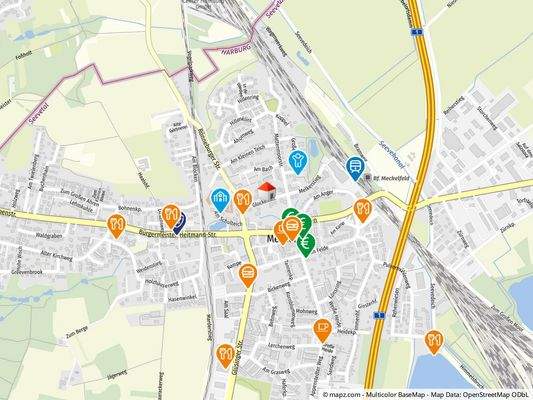 Geolyzer Kartenausschnitt