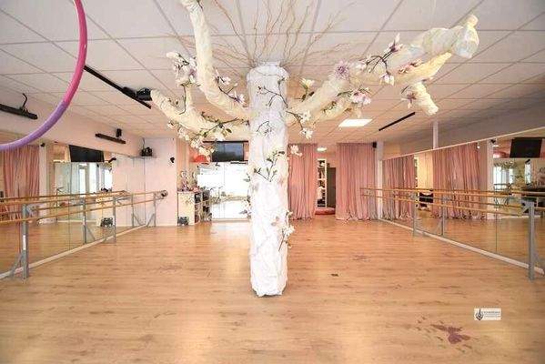 Blick auf die Fläche vom Schaufenster aus