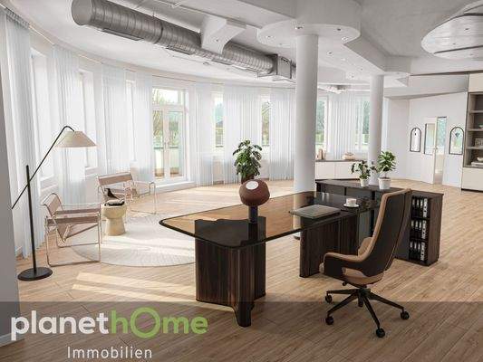 Grosser Raum Virtual Staging