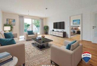 Wohnküche (virtuelles Staging)