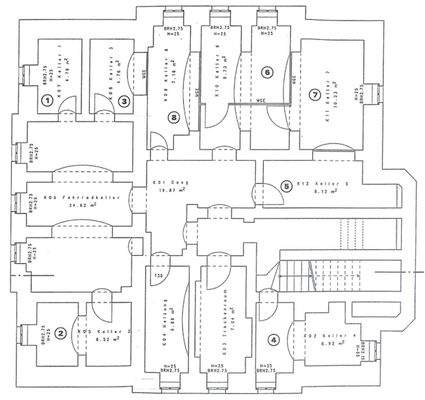 Grundriss Kellergeschoss