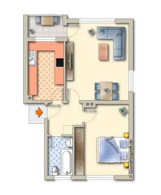 Grundriss Whg. 11