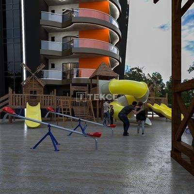 Apartments with Scenic Nature View in Mahmutlar Center Alanya