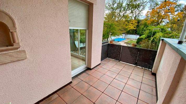 Terrasse an der Küche