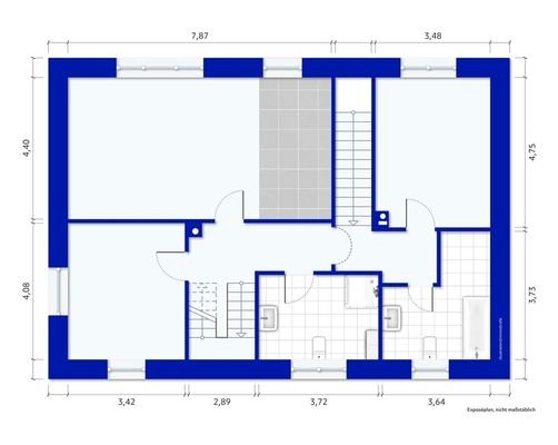 Grundriss Obergeschoss