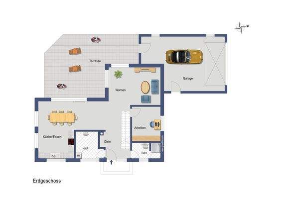 Grundriss Erdgeschoss