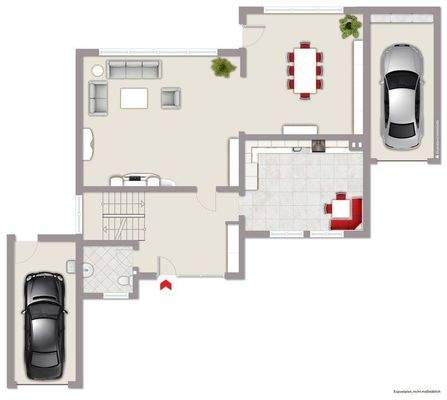 Grundriss Erdgeschoss