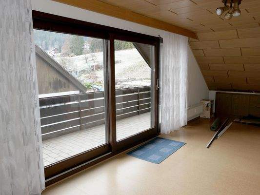 helles Wohnzimmer im DG