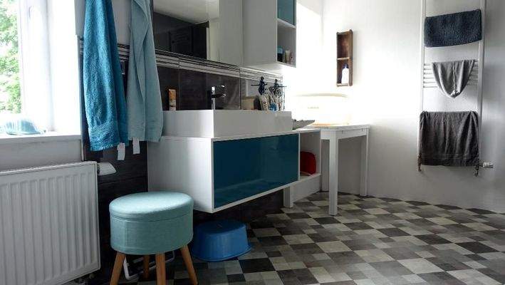 Badzimmer mit Dusche