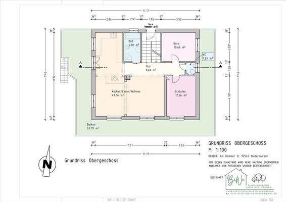 Grundriss-Obergeschoss