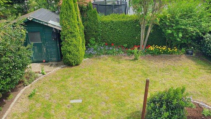 Garten hinter dem Haus 1