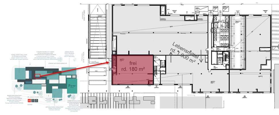 Planübersicht EG 180 m²