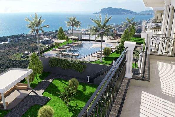Apartments 700 m from the Sea in Alanya Kestel