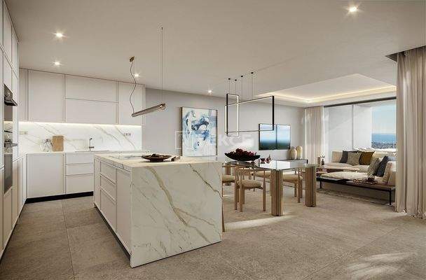 New Apartments with Large Terraces in Natural Setting in Casares