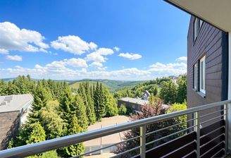 Blick vom Balkon