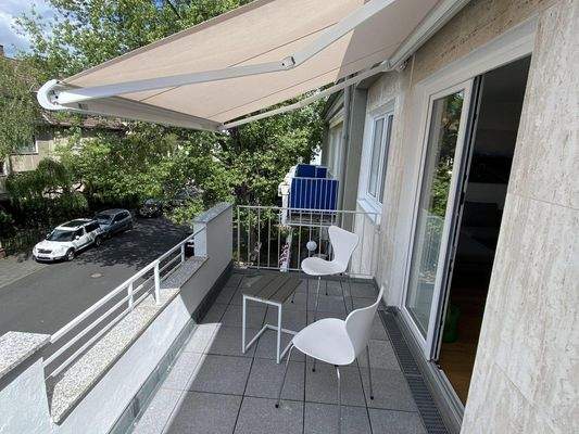 Balkon Richtung Süd-West