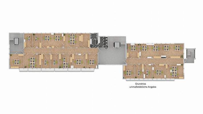 2. Obergeschoss ca. 716m²
