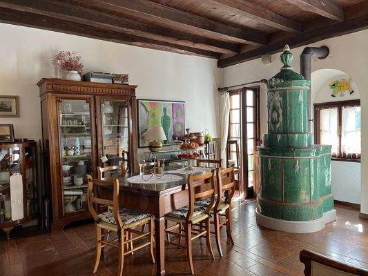 historisches Haus in Cividale del Friuli mit Garten und Panoramablick