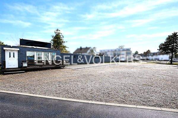 Blick aufs Grundstück