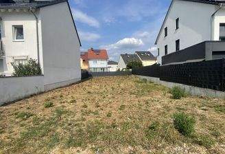 Blick auf das Grundstück