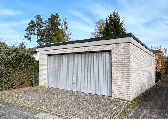 Ansicht Doppelgarage 