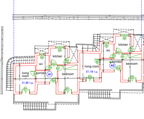 Kreta, Ammoudara: Haus mit 3 Wohnungen in Meeresnähe zu verkaufen